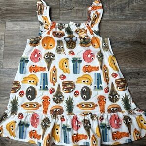 Gymboree Colorful Food Print Dress